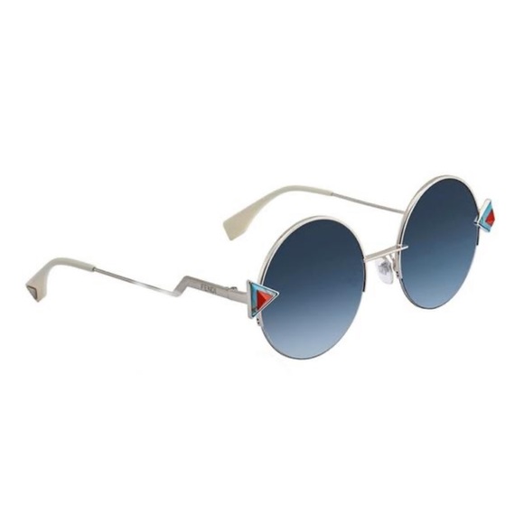 Fendi Accessories - ❌SOLD❌ FENDI Rainbow Round Aviator Sunglasses